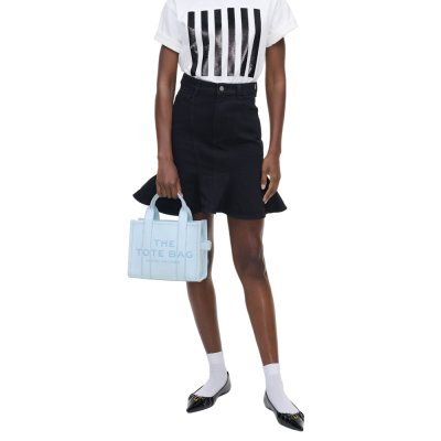 THE LEATHER SMALL TOTE BAG